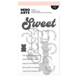 Hero Arts Sweet Wishes Stamp & Cut by Carly Tee
