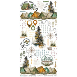 49 and Market Campfire Memories 6x12 Blendable Rub-Ons - DCM-37425