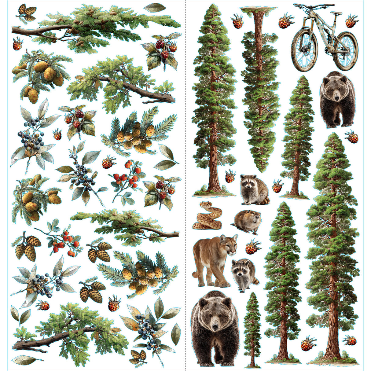 49 and Market Campfire Memories Laser Cuts - Camping - DCM-37449