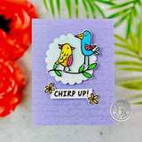 Hero Arts Script Bold Prints Cling Rubber Stamp