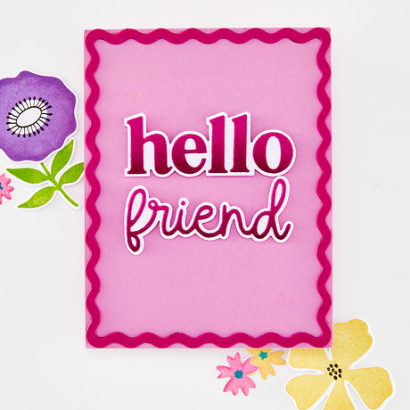 Hero Arts Hello Friend Die Set