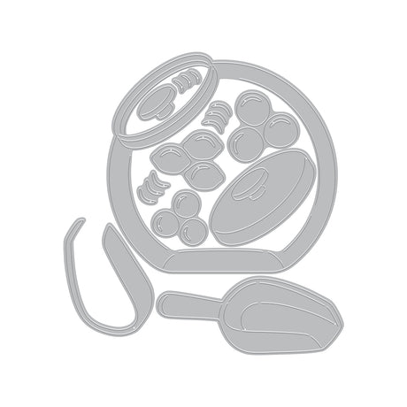 Hero Arts Hero Arts Penny Candy Jar Die Set by Carly Tee