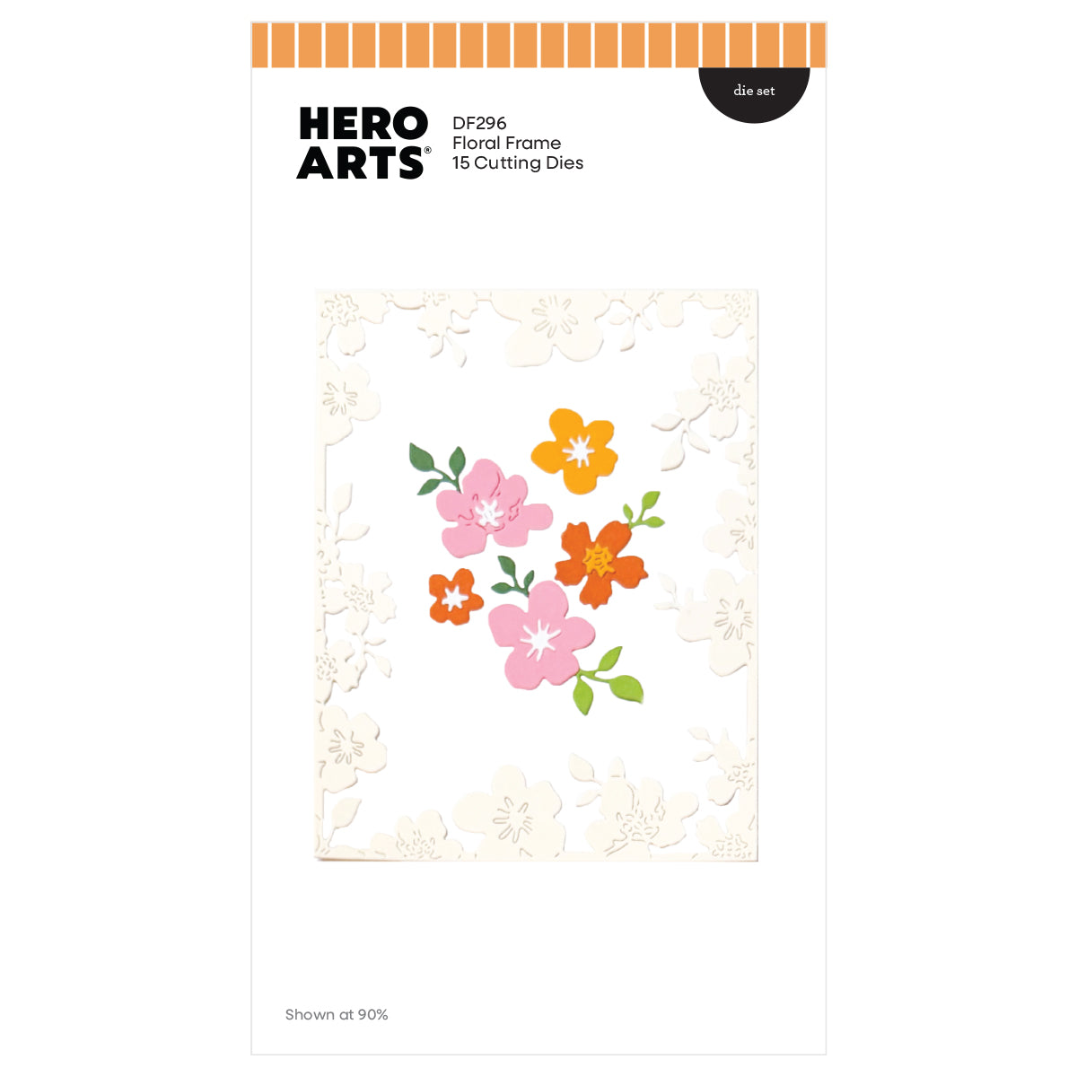 Hero Arts Floral Frame Die Set