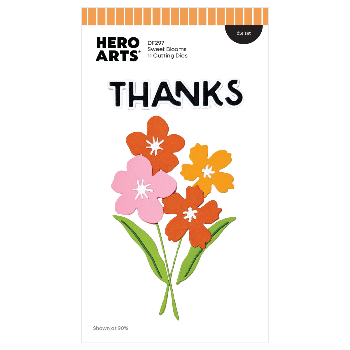 Hero Arts Sweet Blooms Die Set