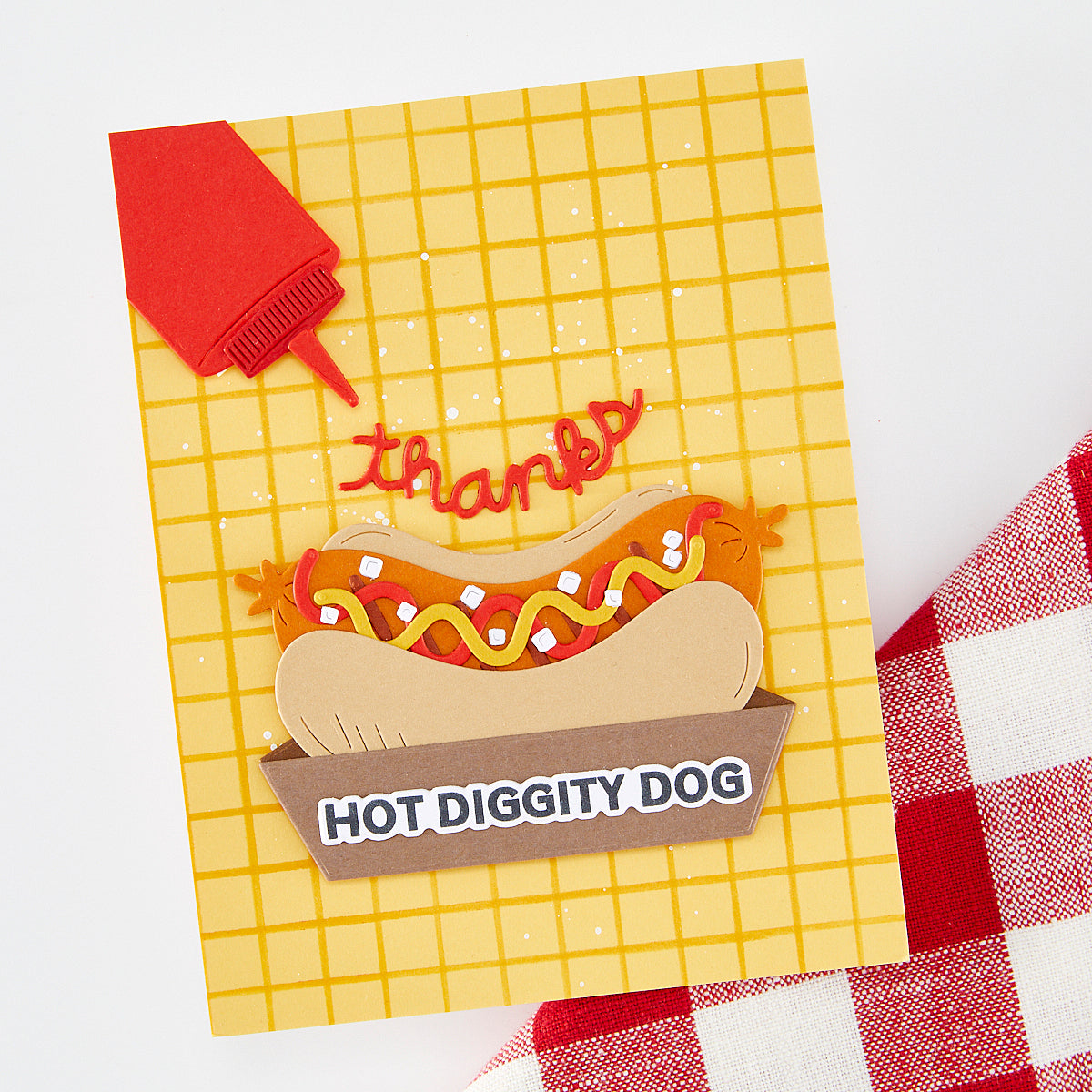 Hero Arts Hot Diggity Dog Die Set
