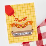 Hero Arts Hot Diggity Dog Die Set