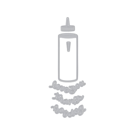Hero Arts Squeeze Bottle Die Set