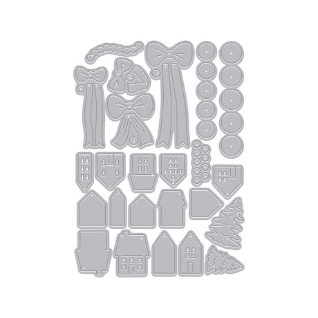 Hero Arts Winter Wreath Accessories Die Set