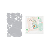 Hero Arts Christmas Tree Candy Jar Die Set by Carly Tee