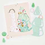 Hero Arts Christmas Tree Candy Jar Die Set by Carly Tee