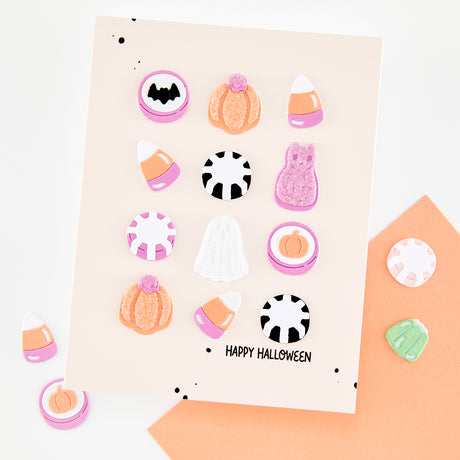 Hero Arts Candy Kebob Halloween Add-On Die Set by Carly Tee