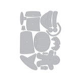 Hero Arts Bear Hugs Holiday Accessories Die Set by Carly Tee