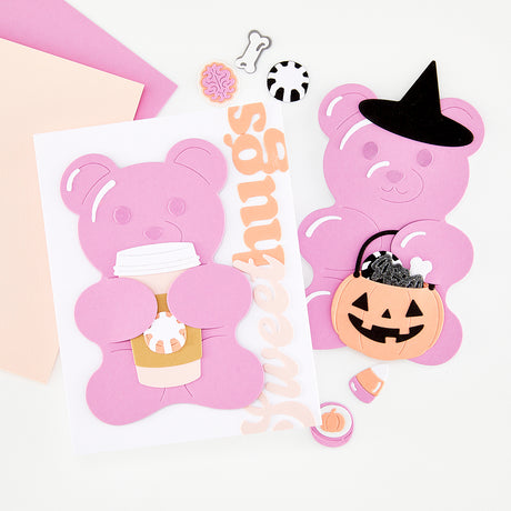 Hero Arts Bear Hugs Holiday Accessories Die Set by Carly Tee