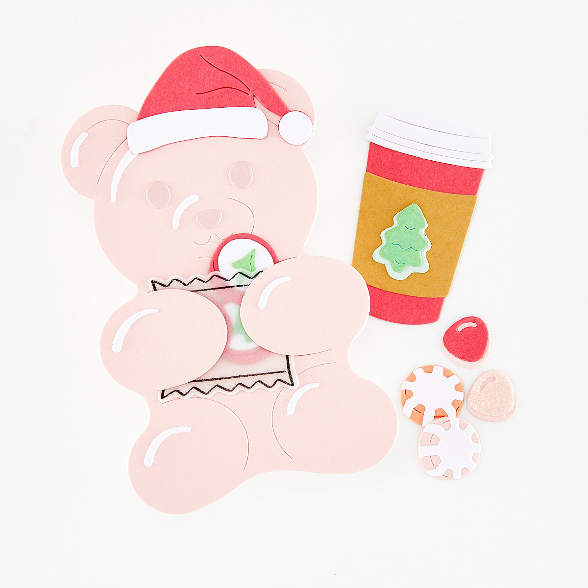 Hero Arts Bear Hugs Holiday Accessories Die Set by Carly Tee