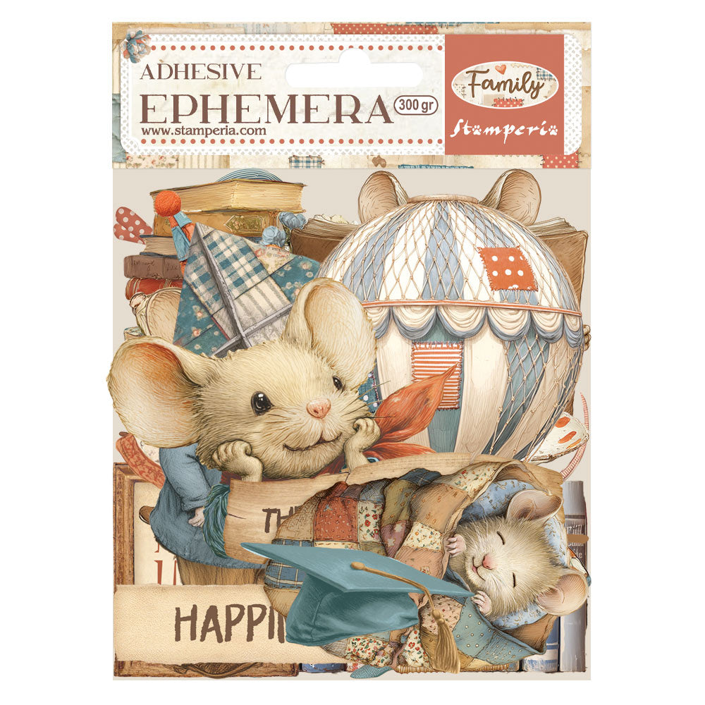 Stamperia Family Ephemera (29pcs) (DFLCT72)