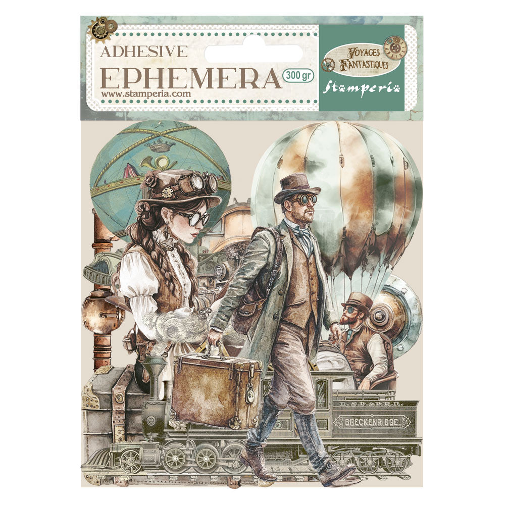 Stamperia Voyages Fantastiques Ephemera (33pcs) (DFLCT75)