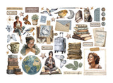 Stamperia Secret Diary Ephemera (46pcs) (DFLCT76)