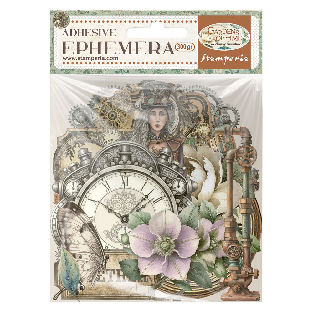 Stamperia Gardens of Time Ephemera (DFLCT78)