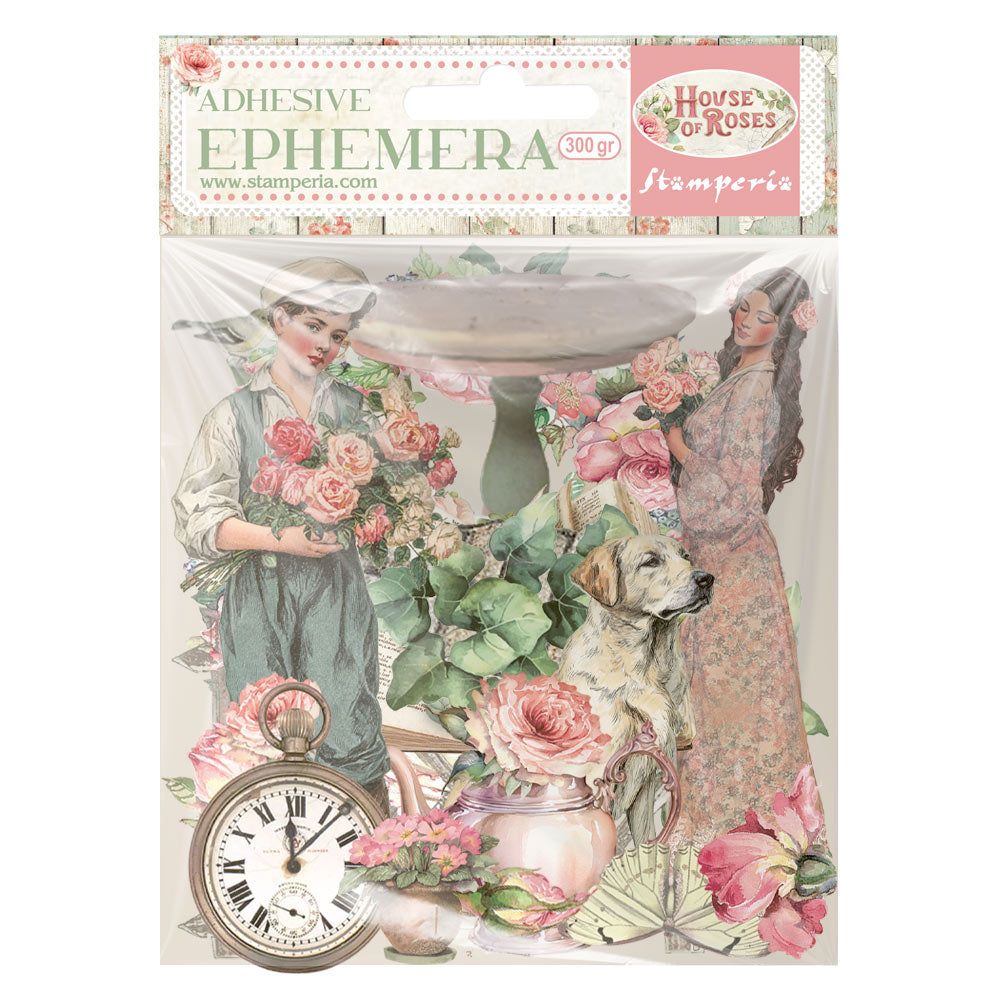Stamperia House of Roses Ephemera (DFLCT80)