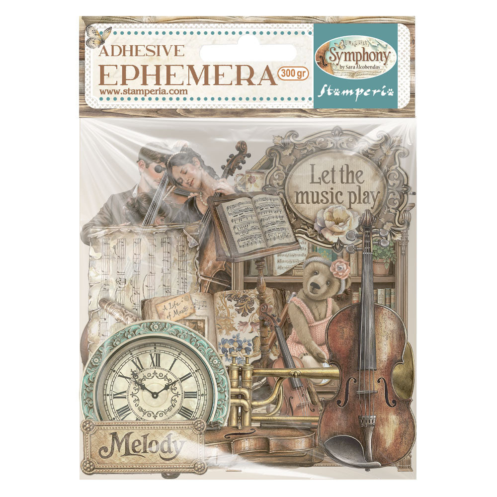 Stamperia Symphony Ephemera by Sara Alcobendas (DFLCT84)