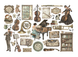Stamperia Symphony Ephemera by Sara Alcobendas (DFLCT84)