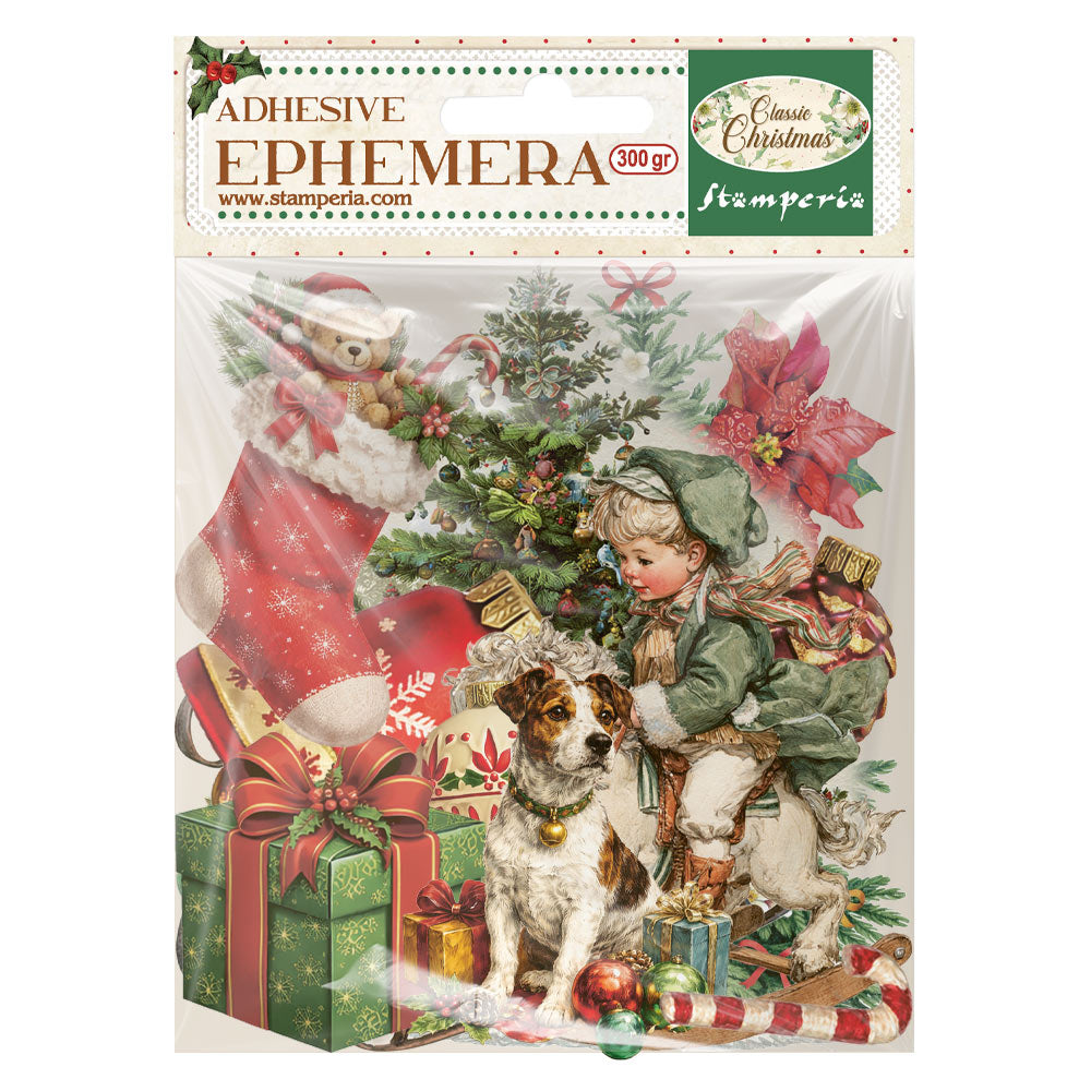 Stamperia Classic Christmas Ephemera - DFLCT85