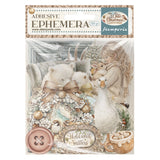 Stamperia White Christmas Ephemera by Cristina Radovan - DFLCT89