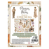 Stamperia Flowers and Poems Ephemera - DFLCT92