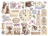 Stamperia Quiet Days Die Cuts (36pcs) (DFLDC122)