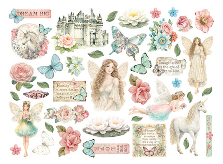 Stamperia Wonderland Die Cuts Assorted (42pcs) (DFLDC134)