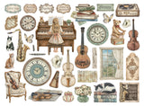 Stamperia Symphony Die Cuts Assorted by Sara Alcobendas (DFLDC136)