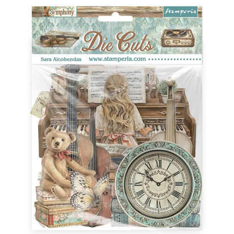 Stamperia Symphony Die Cuts Assorted by Sara Alcobendas (DFLDC136)