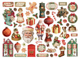 Stamperia Classic Christmas Assorted Die Cuts - DFLDC137