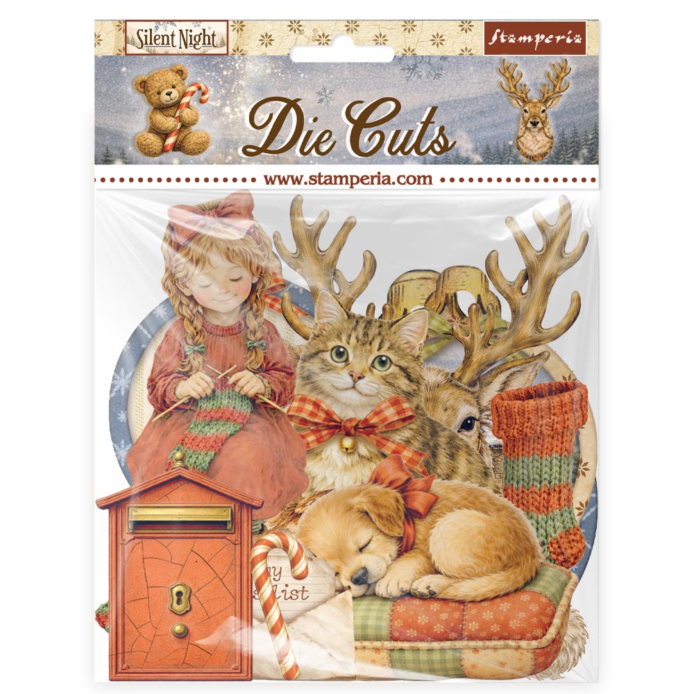 Stamperia Silent Night Assorted Die Cuts - DFLDC140