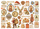 Stamperia Silent Night Assorted Die Cuts - DFLDC140