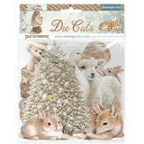 Stamperia White Christmas Assorted Die Cuts by Cristina Radovan - DFLDC141