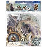 Stamperia Cosmos Die Cuts Assorted by Cristina Radovan - DFLDC142