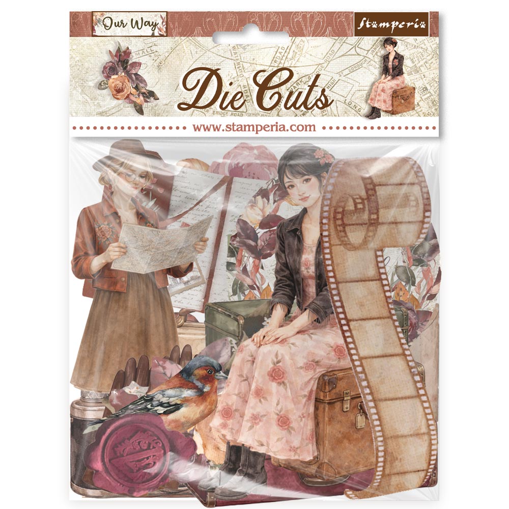 Stamperia Our Way Die Cuts Assorted - DFLDC143