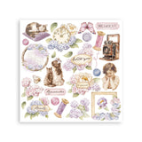 Stamperia Quiet Days Rub-On Assortment (DFLRBX01)