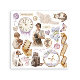 Stamperia Quiet Days Rub-On Assortment (DFLRBX01)