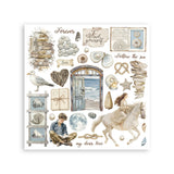 Stamperia Silent Sea Rub-On Assortment (DFLRBX06)