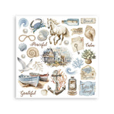 Stamperia Silent Sea Rub-On Assortment (DFLRBX06)