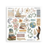 Stamperia Secret Diary Rub-On 15,5x15,5cm Assortment (6pcs) (DFLRBX09)