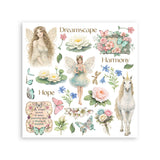 Stamperia Wonderland Rub-On 15,5x15,5cm Assortment (6pcs) (DFLRBX15)