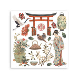 Stamperia Oriental Garden Rub-On 15.5x15.5cm Assortment (6pcs) (DFLRBX19)