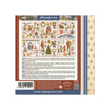 Stamperia Silent Night Rub-On 15.5 x 15.5cm Assortment, 6 Pieces - DFLRBX20