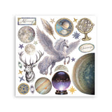Stamperia Cosmos Rub-On 15.5x15.5cm Assortment (6pcs) by Cristina Radovan - DFLRBX22