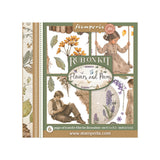 Stamperia Flowers and Poems Rub-On 15,5x15x5cm Assortment (6pcs) - DFLRBX24