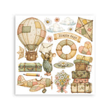 Stamperia Cozy Family Rub-On 15,5x15x5cm Assortment (6pcs) - DFLRBX25
