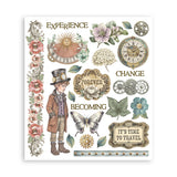 Stamperia Gardens of Time Rub-On 20.5x23cm (DFLRBXG04)
